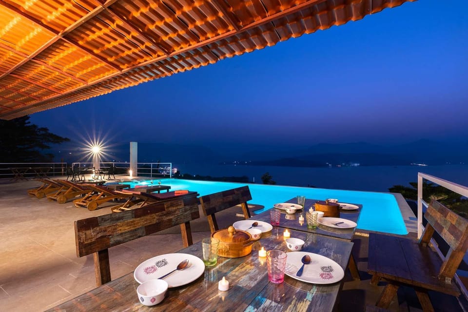 Food, Sea view