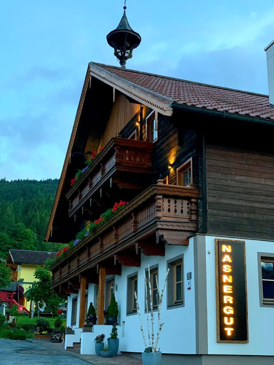 Property building, Natural landscape