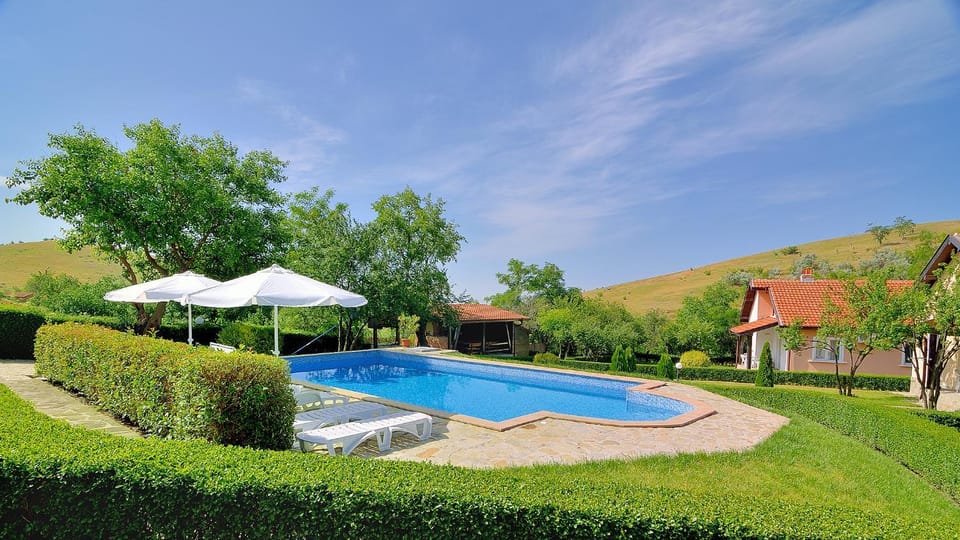 Patio, BBQ facilities, Garden, Swimming pool