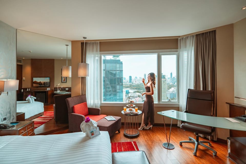 View (from property/room), Bedroom, City view