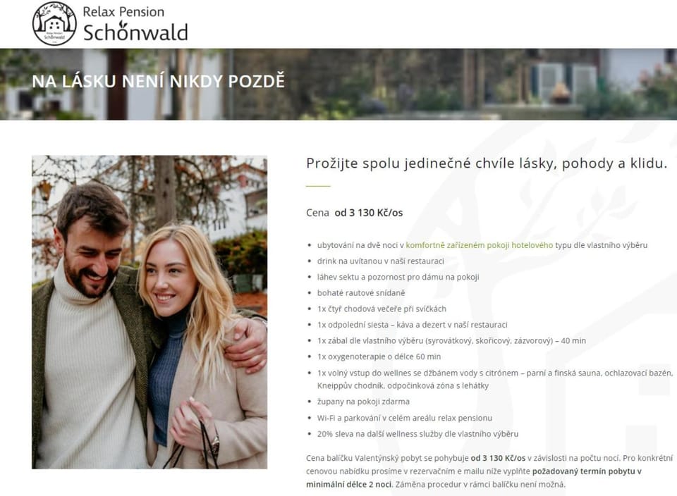 Relax pension Schonwald Bed and Breakfast in Czechia