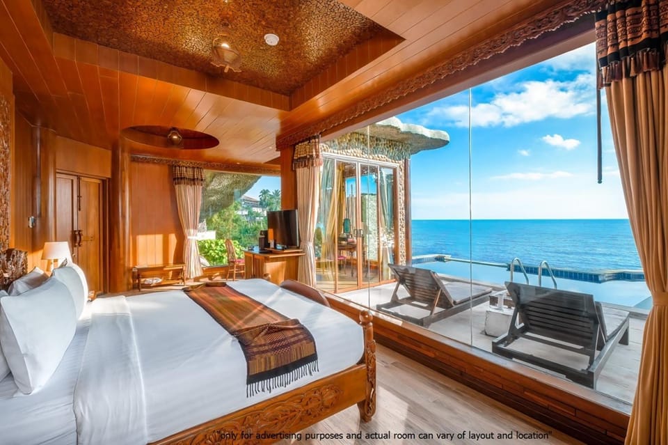 Bedroom, Sea view