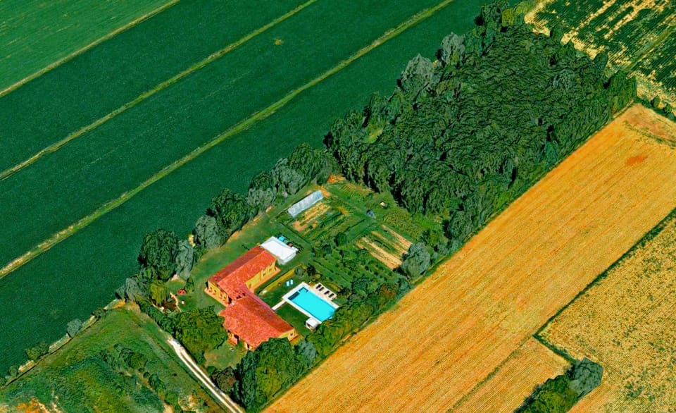 Bird's eye view, Garden view, Pool view