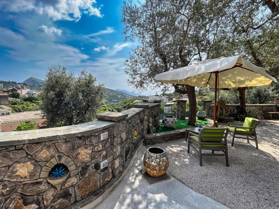 Property building, Natural landscape, View (from property/room), Seating area, Mountain view
