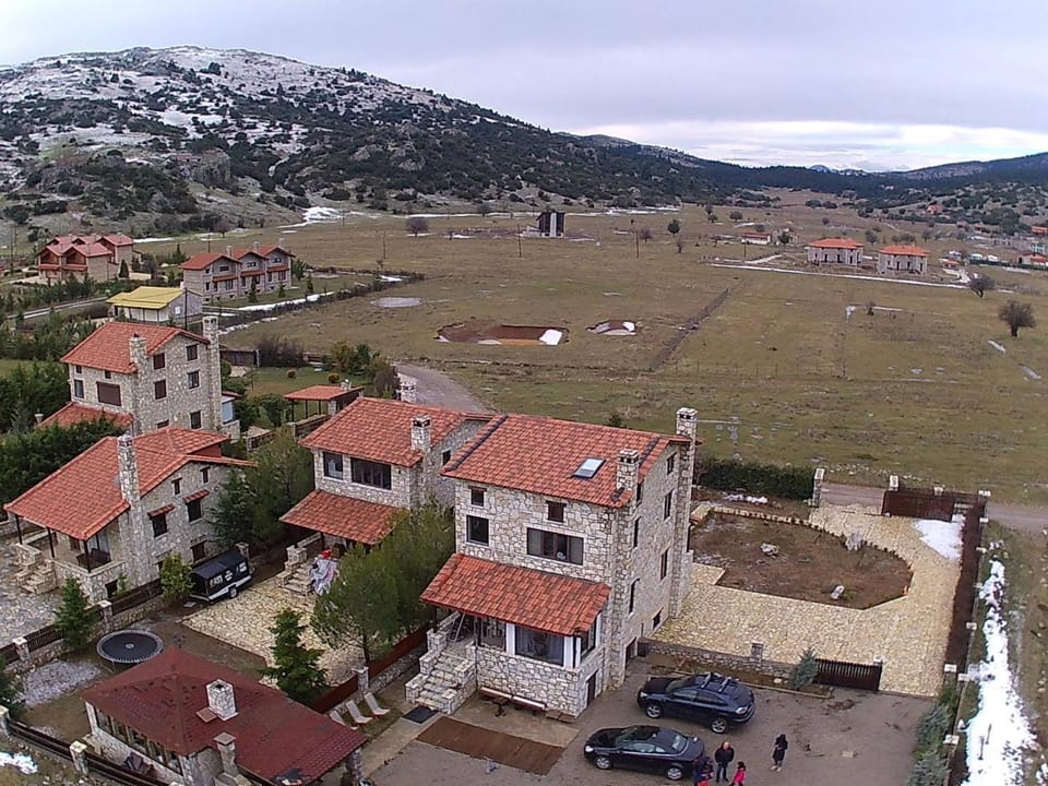 Natural landscape, Bird's eye view, Mountain view, Location