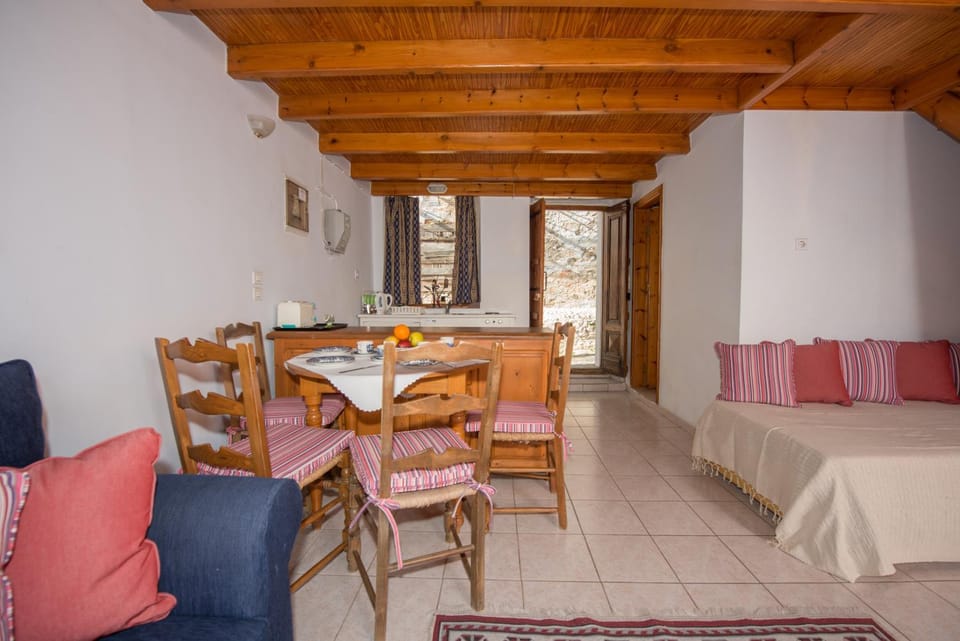 Kitchen or kitchenette, Living room, Dining area, Street view