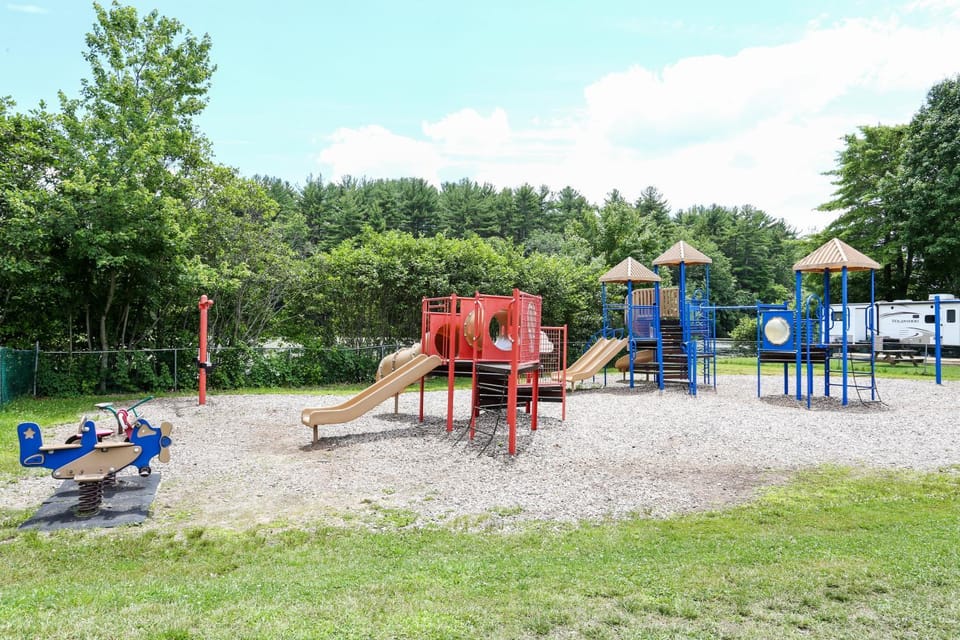Tuxbury Pond Camping Resort Tiny House Emerson Campground/ 
RV Resort in New Hampshire