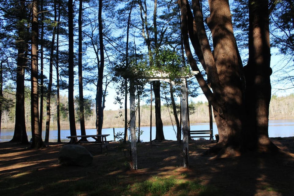 Tuxbury Pond Camping Resort Tiny House Emerson Campground/ 
RV Resort in New Hampshire