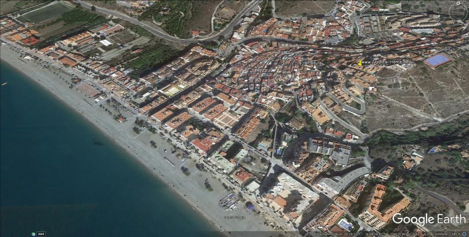 Bird's eye view, Beach, City view