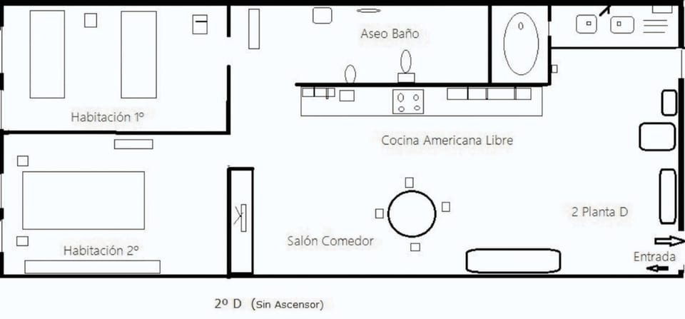 Spacious apartment with balcony - Guardamar del Segura - 100 m² Apartment in Vega Baja del Segura