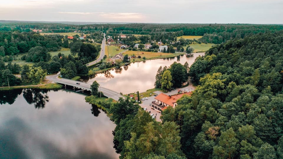Natural landscape, Bird's eye view, Lake view