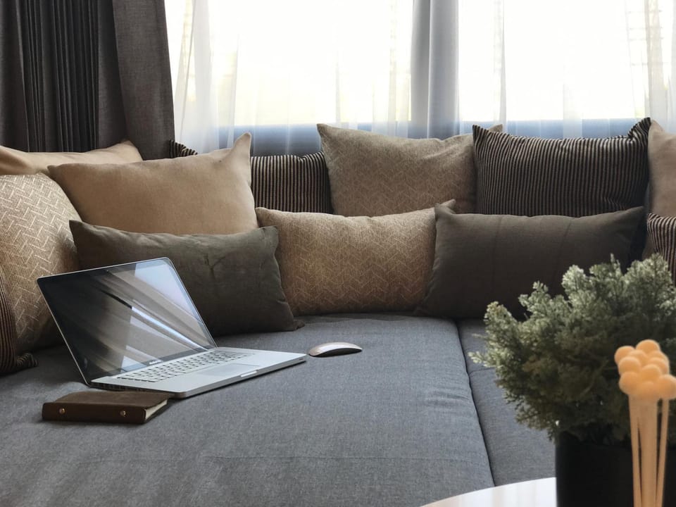 Seating area, Bedroom