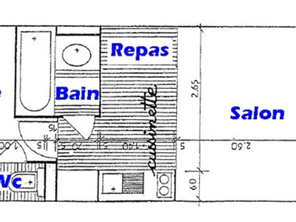 Les Saisies - Studio cabine rénové 4 personnes avec garage - FR-1-293-180 Cabin in Villard-sur-Doron