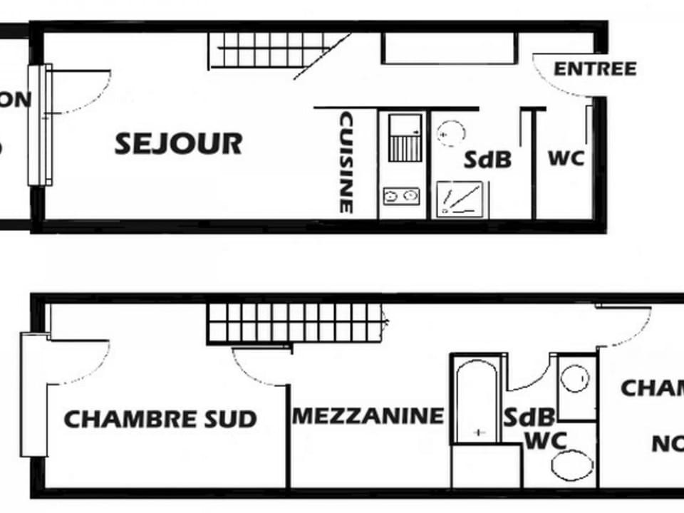Appartement avec animaux, belle vue - 8 pers. Apartment in Haute-Savoie