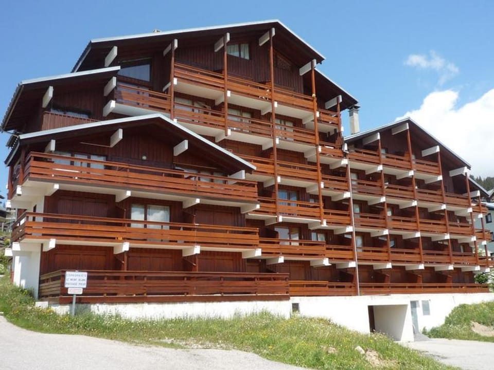 Studio cabine aux Saisies, balcon sud, 4 couchages - FR-1-293-178 Cabin in Haute-Savoie