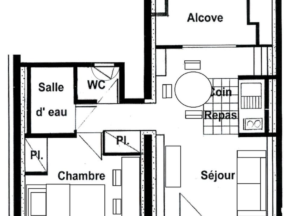 Bel appartement 2 pièces + Alcove pour 4 personnes - FR-1-293-159 Apartment in Haute-Savoie