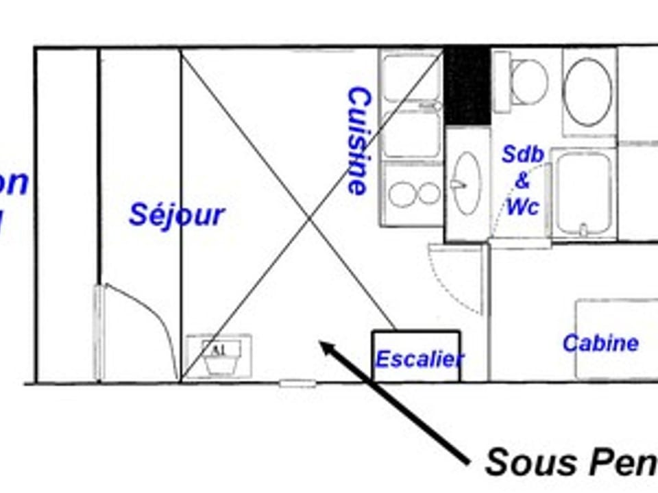 Appartement cosy 6 pers avec garage - Les Saisies Apartment in Haute-Savoie