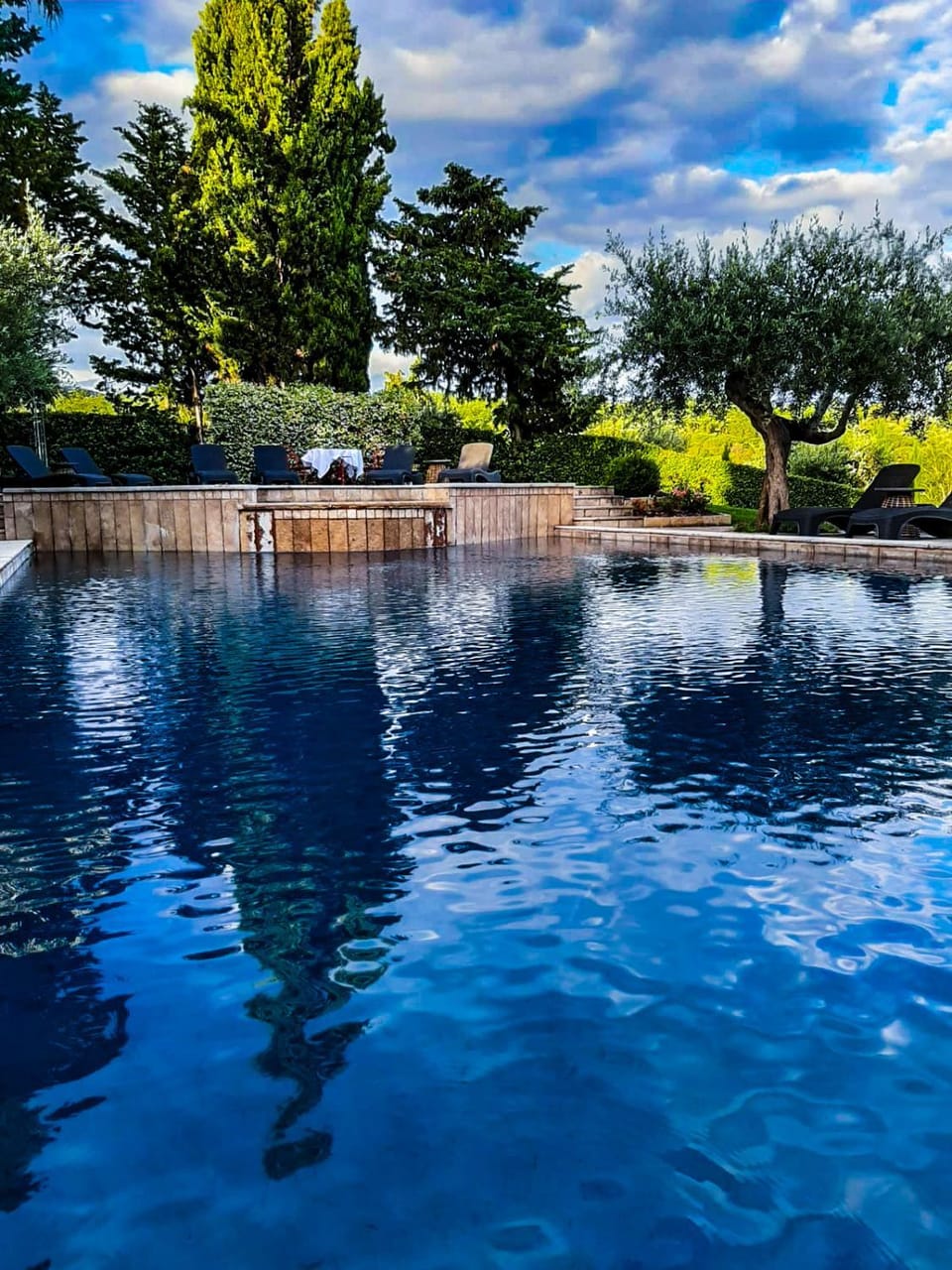 Natural landscape, Swimming pool