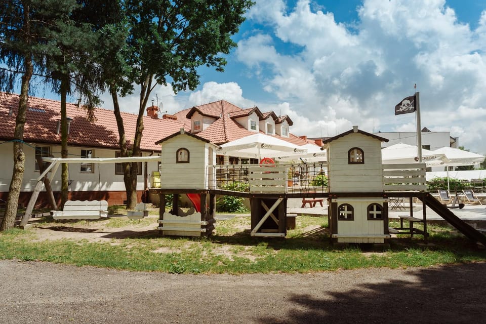 Property building, Children play ground, Garden