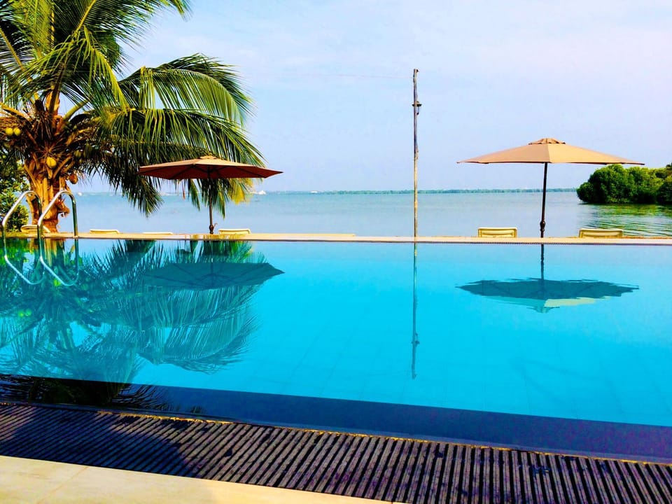 Natural landscape, Pool view, Swimming pool