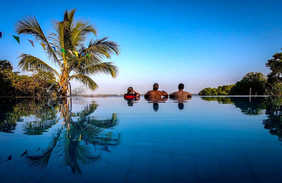 Natural landscape, Lake view, Swimming pool