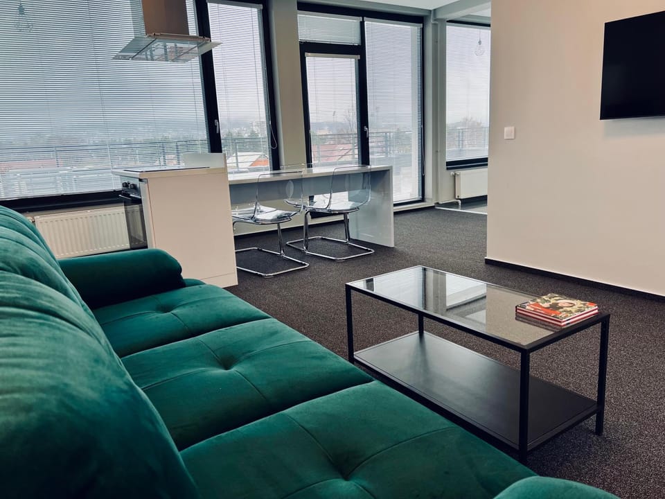 TV and multimedia, Balcony/Terrace, Living room, Seating area, Dining area, City view, Mountain view, air conditioner