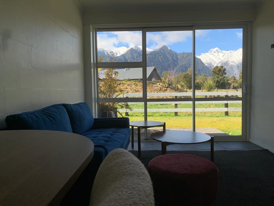 Natural landscape, Living room, Dining area, Mountain view