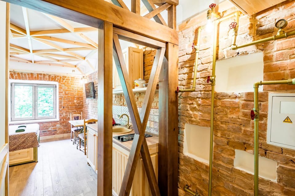 Nice apartment near Rynok Square є кондиціонер Apartment in Lviv