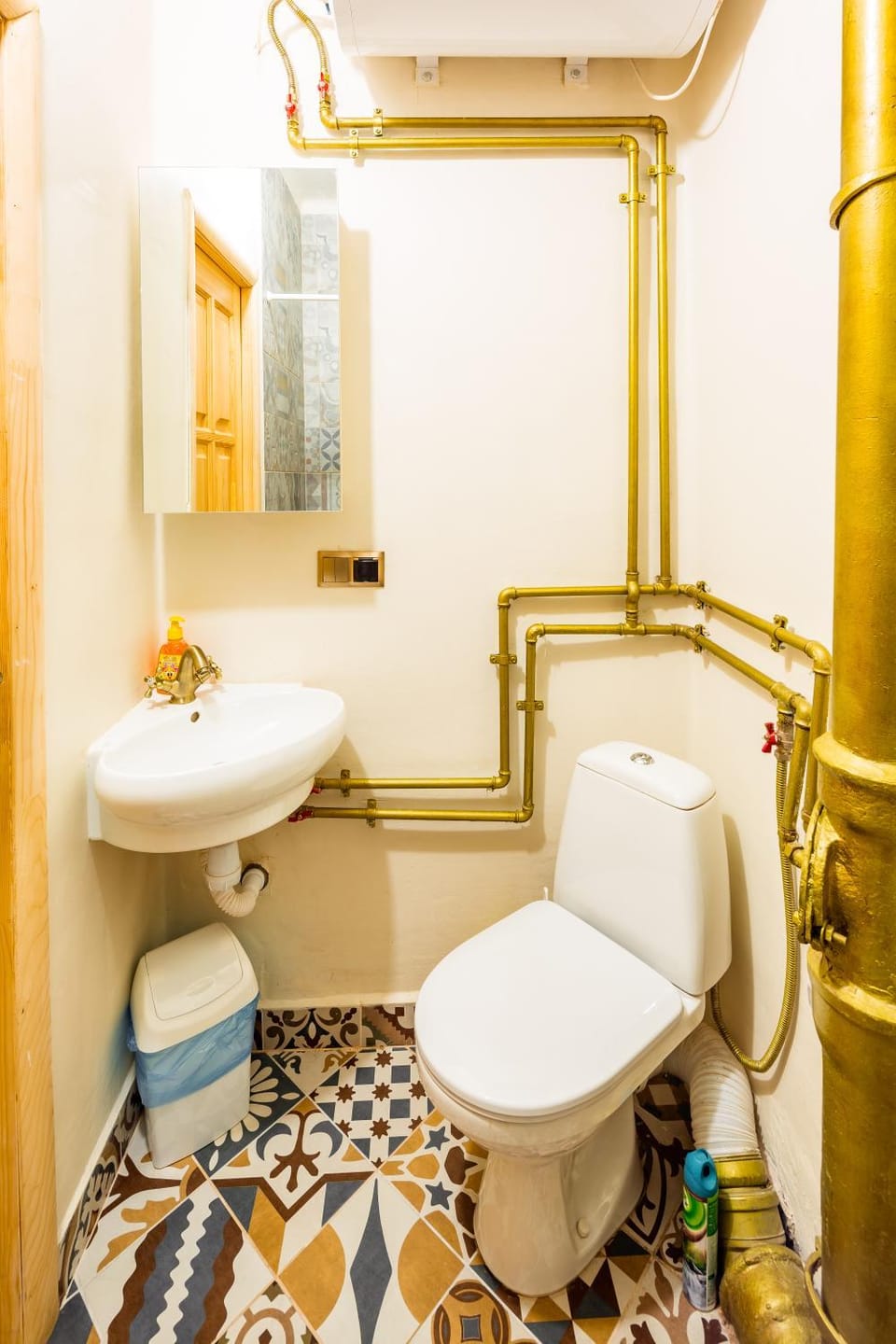 Nice apartment near Rynok Square є кондиціонер Apartment in Lviv