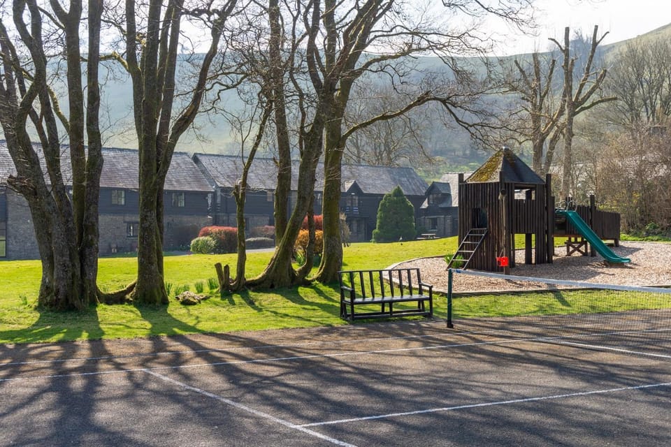 Children play ground, Tennis court