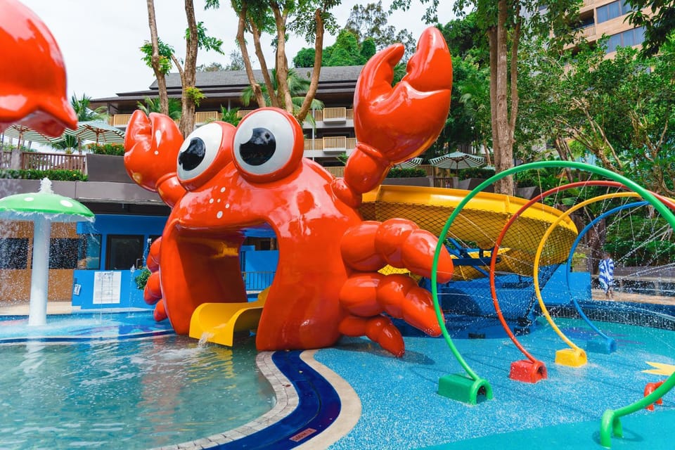 Aqua park, Swimming pool