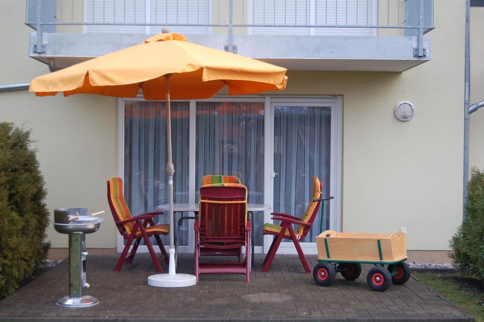Property building, Patio