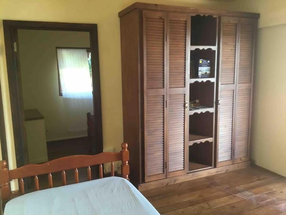 Photo of the whole room, wardrobe