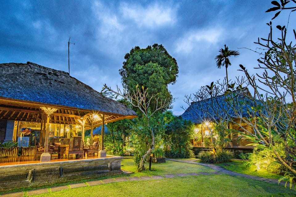 Property building, Garden, Library