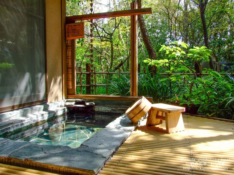 View (from property/room), Photo of the whole room, Garden view, Open Air Bath, Inner courtyard view