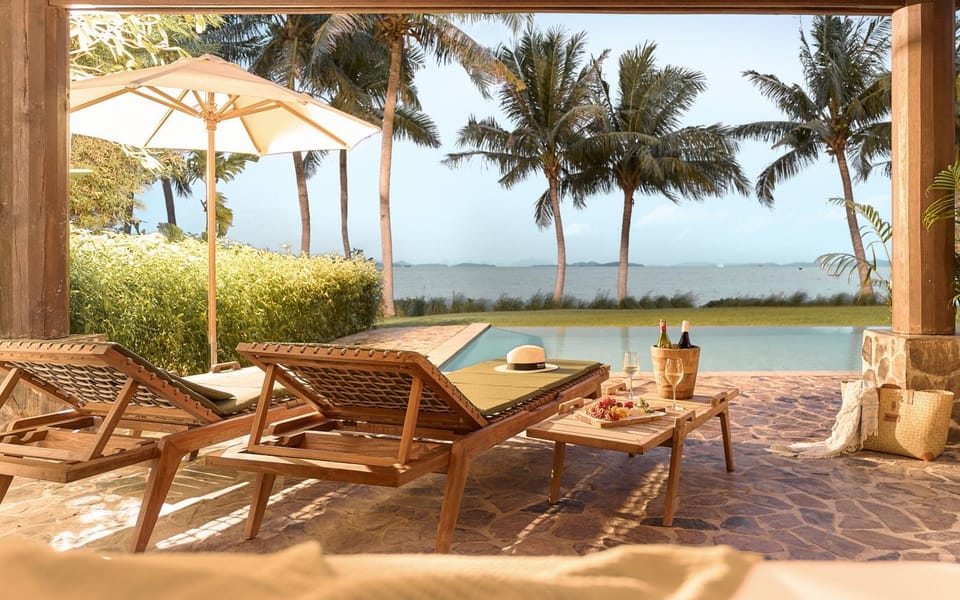 View (from property/room), Beach, Sea view, Swimming pool