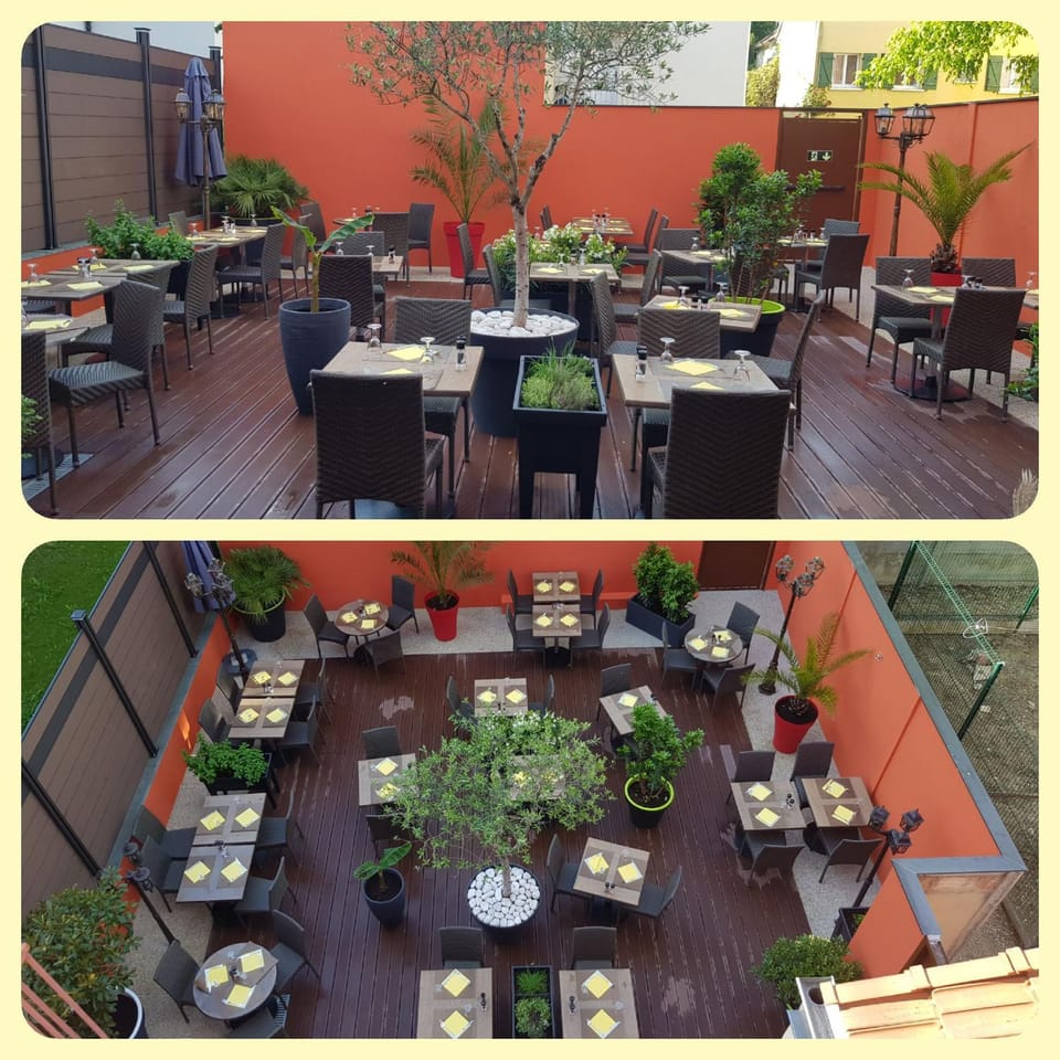 Patio, Spring, Garden