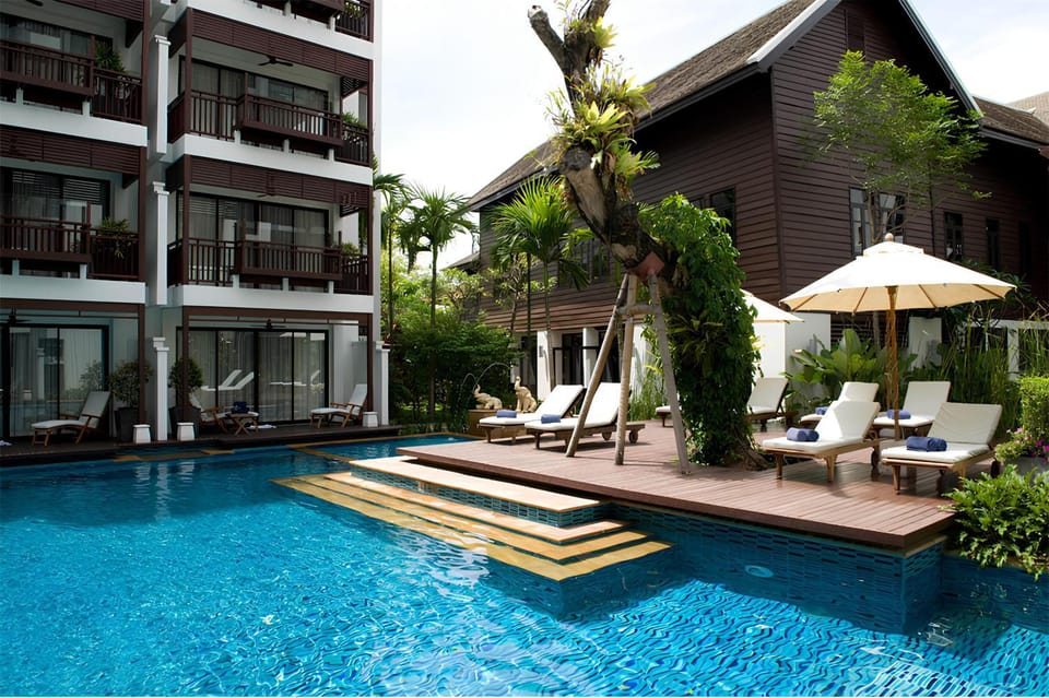 Property building, Swimming pool