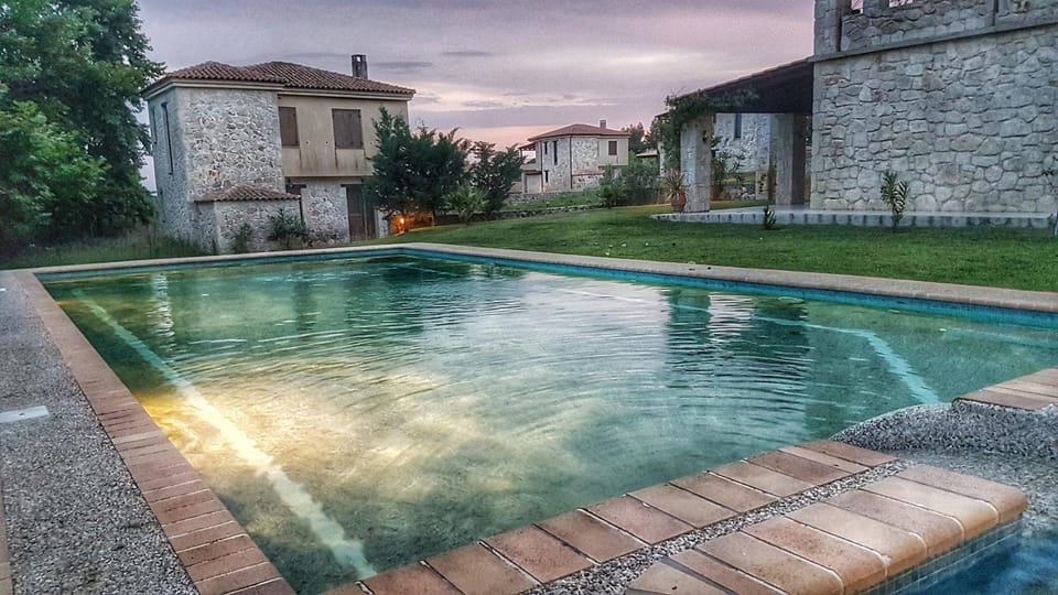 Oikia I, Luxury Stone House in Elani House in Halkidiki