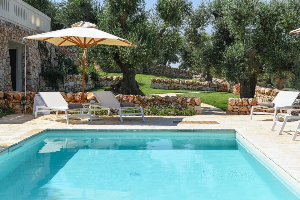 Patio, Day, Garden, Garden view, Pool view, Swimming pool, sunbed