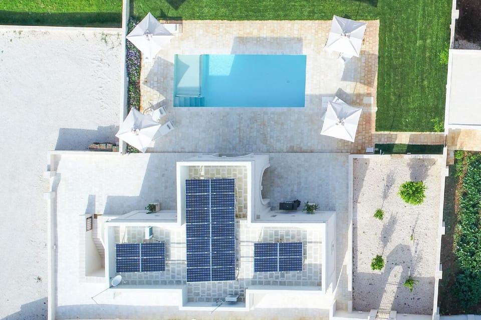 Bird's eye view, Swimming pool