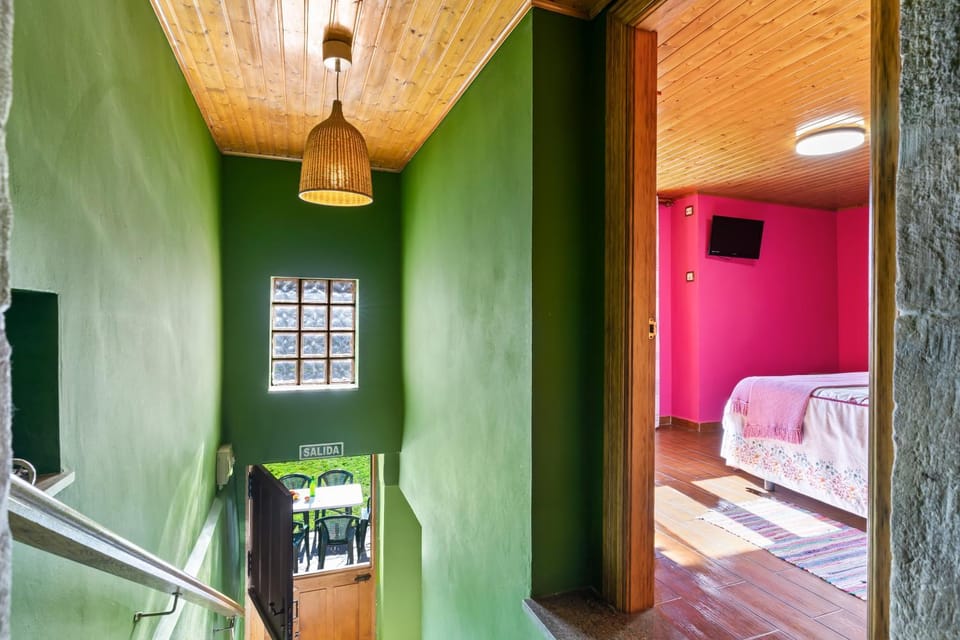 Property building, Living room, Bedroom