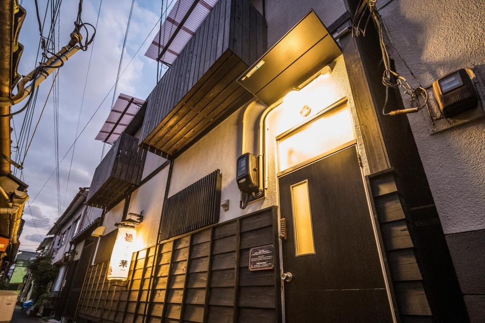 Facade/entrance, Sunset