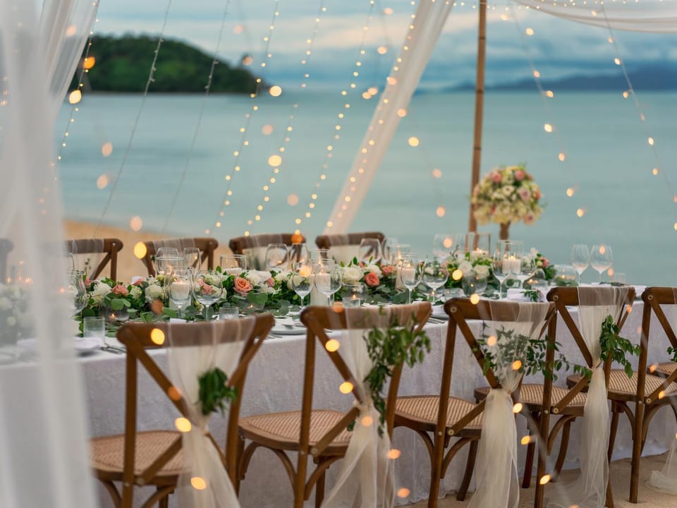 Beach, wedding