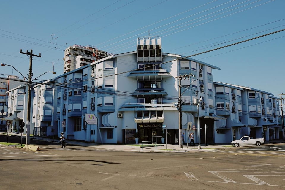 Facade/entrance, Bird's eye view, City view, Street view