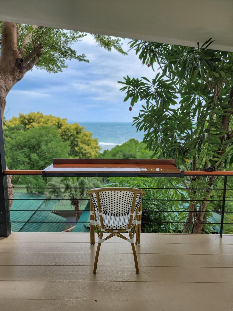 Patio, Day, Natural landscape, View (from property/room), Balcony/Terrace, Sea view