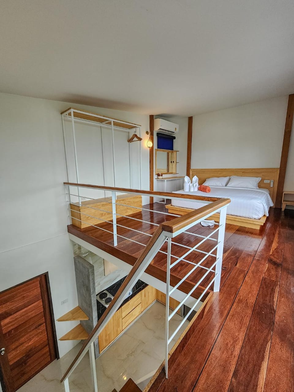 Bed, Photo of the whole room, Bedroom, wardrobe