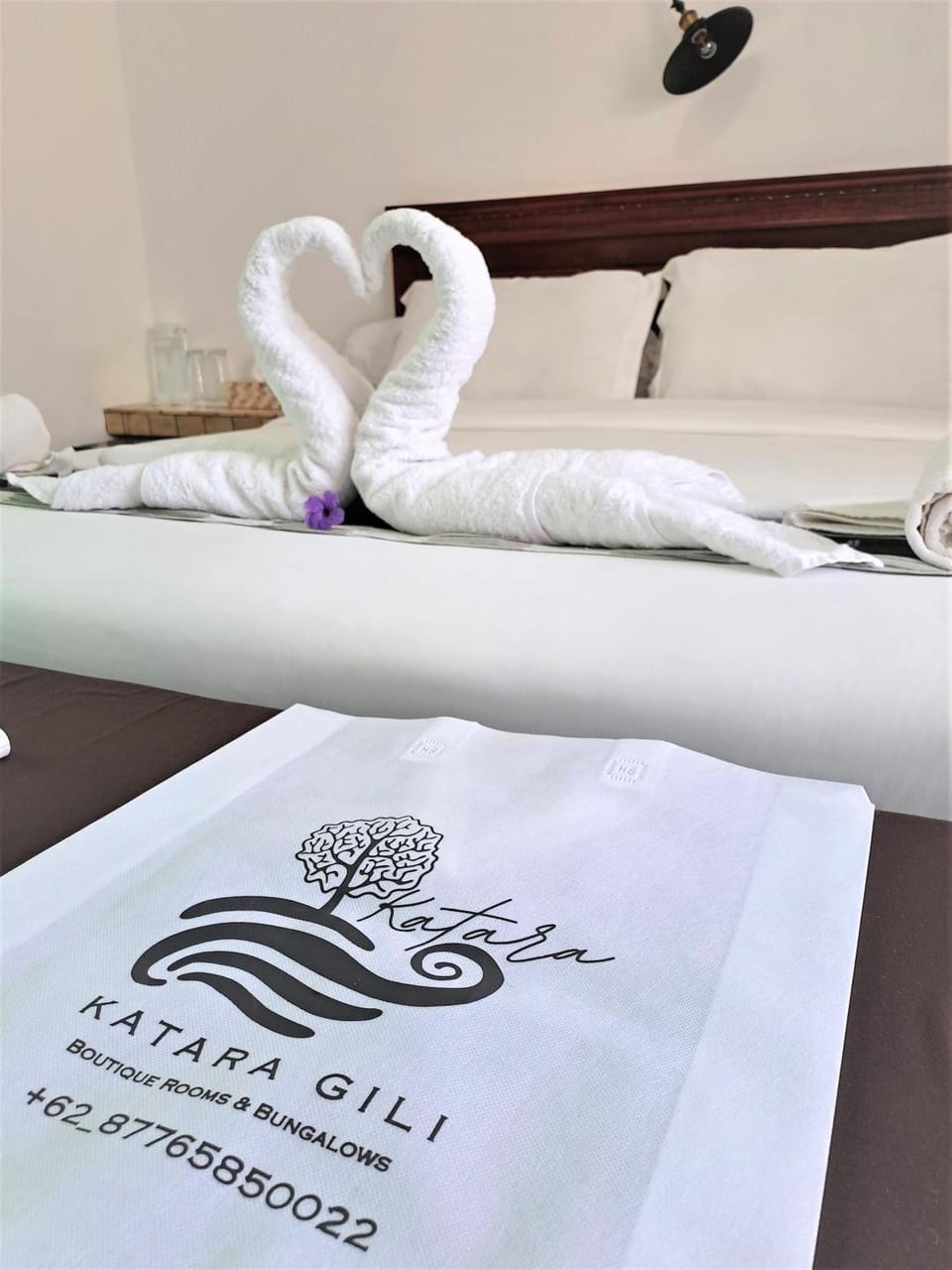 Decorative detail, towels