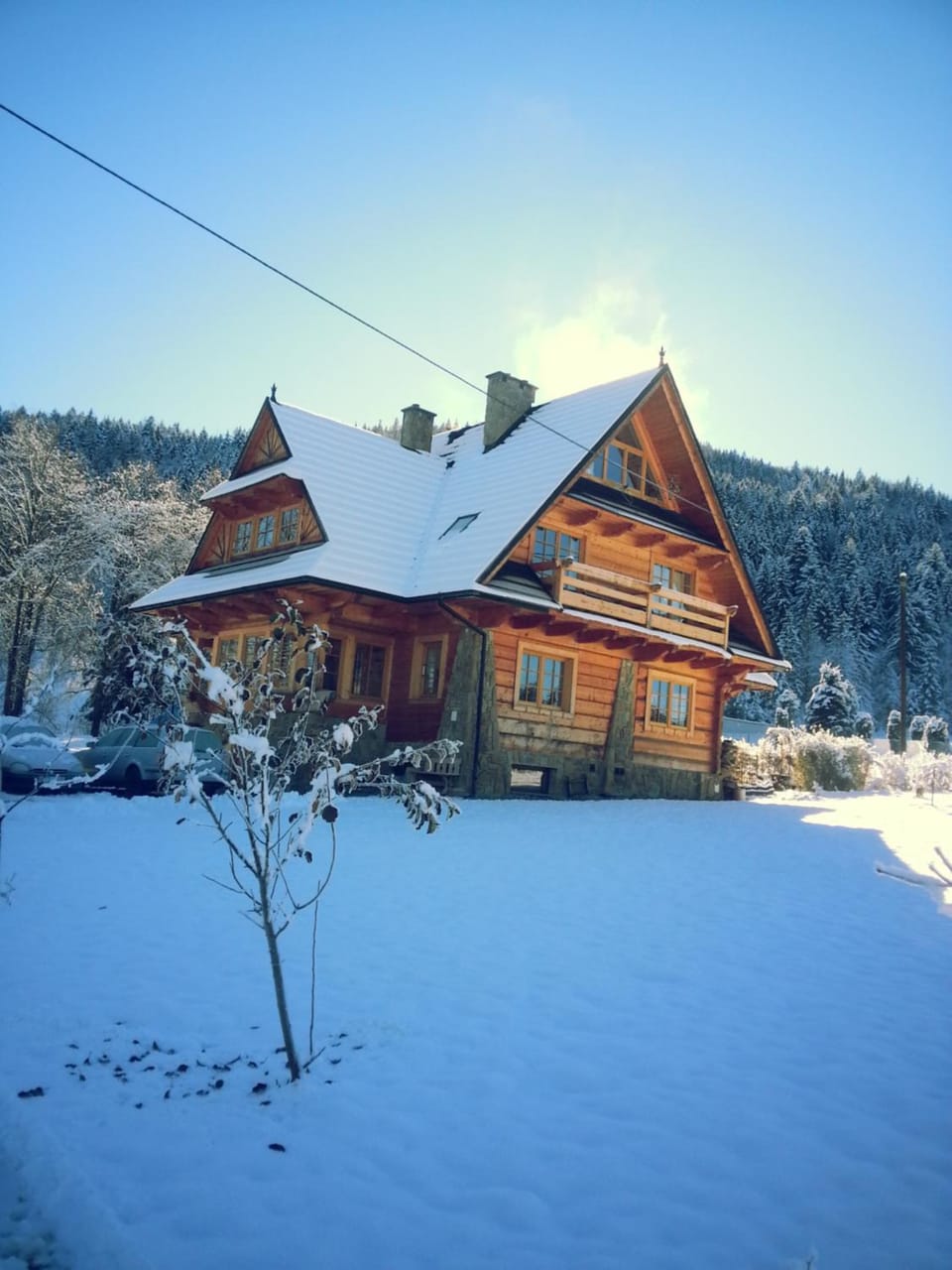 Property building, Winter