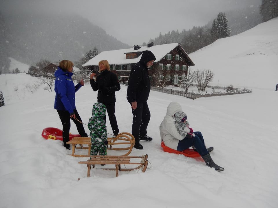 Property building, Winter